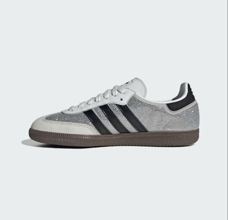 adidas Originals Samba OG Rhinestone White Silver