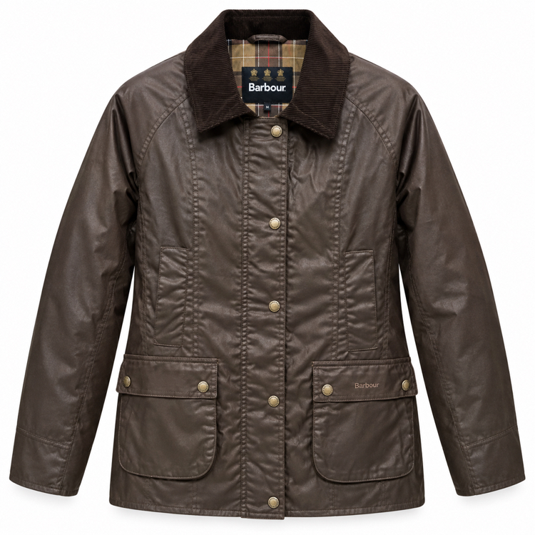 Barbour Orijinal Yağlı Deri Ceket Kadın