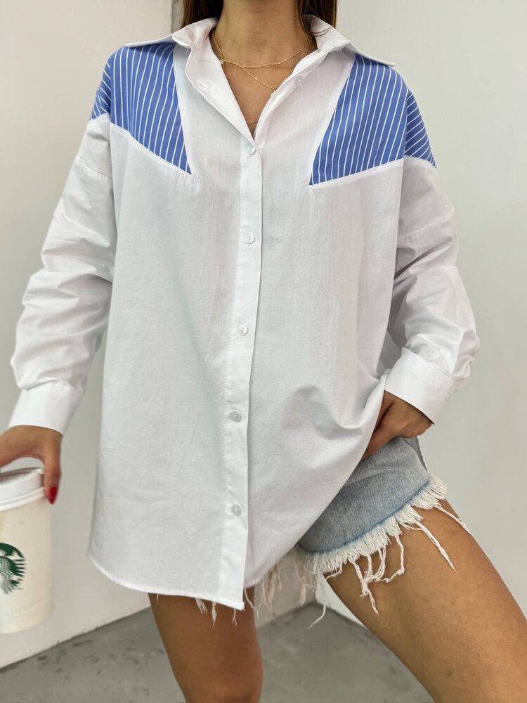 Poplin gomlek