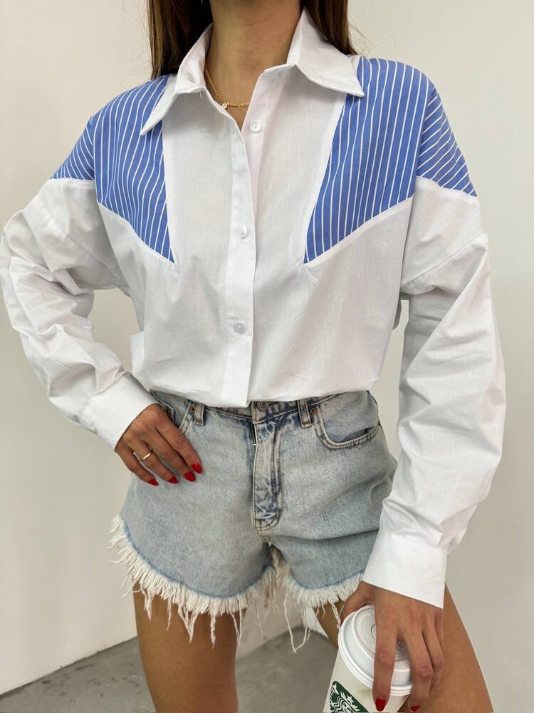 Poplin gomlek