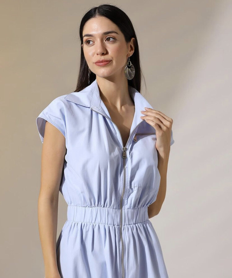 Bebe mavisi elbise