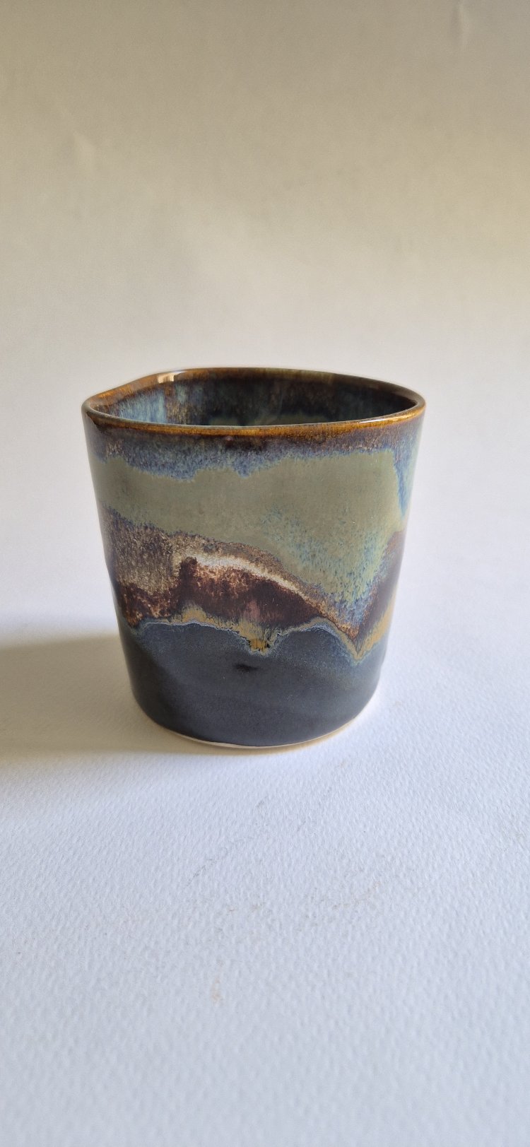 Mountain Oceon Stoneware Cup