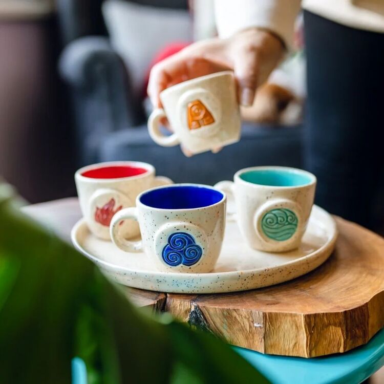 Toprak Elementi Espresso Fincan