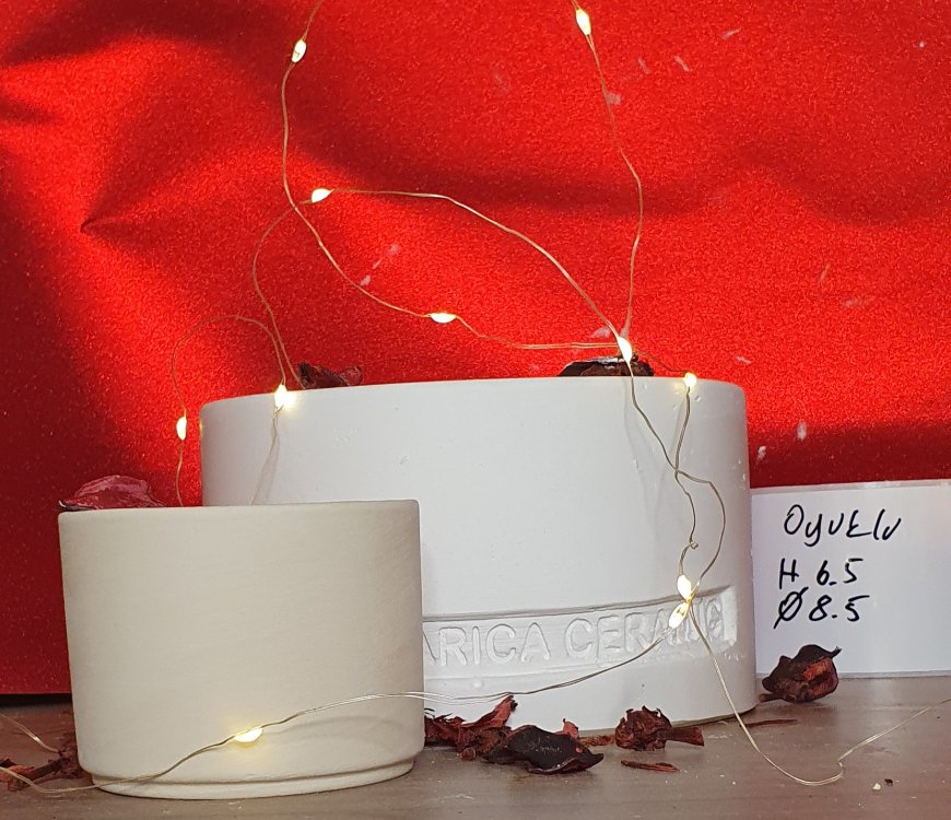 H 6.5  Çapı 8.5 altı oyuklu mug kalıbı
