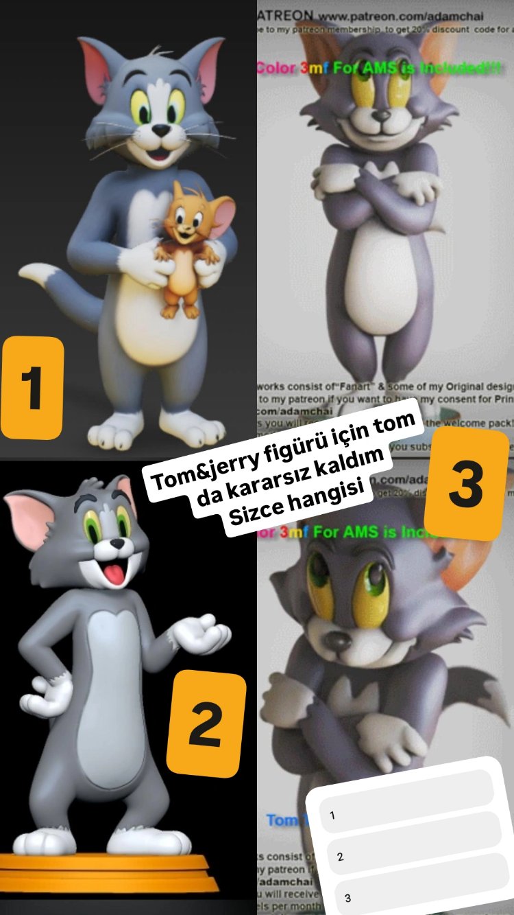 tom and jerry figürleri