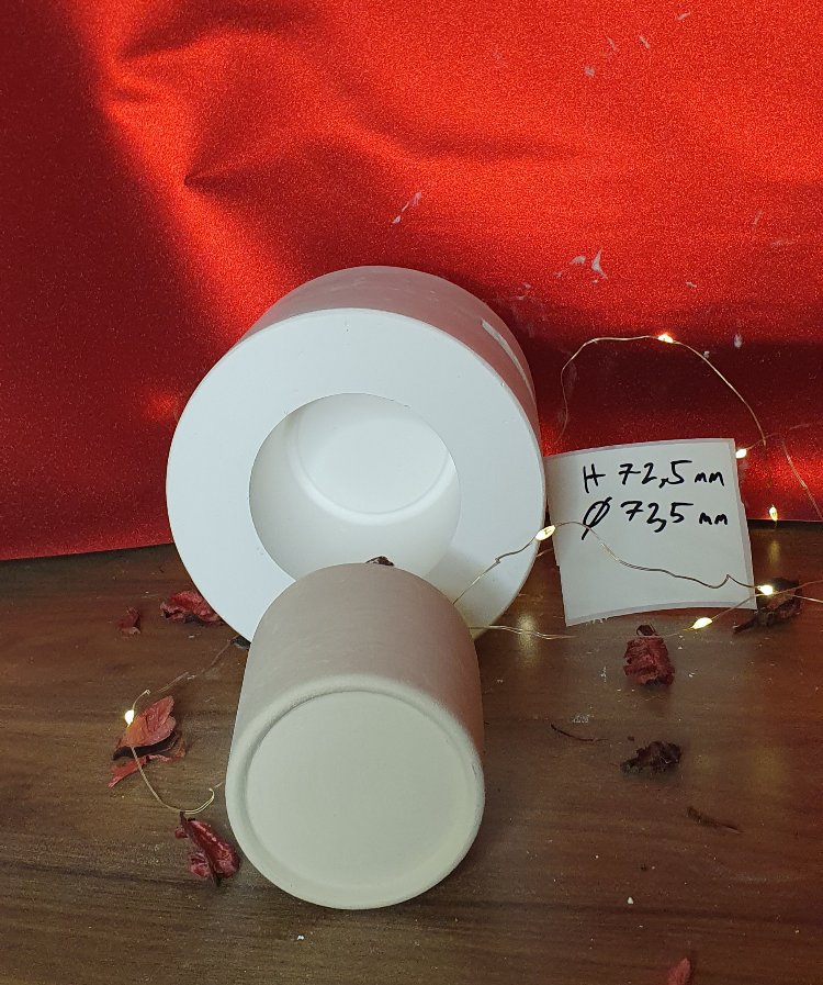 Düz bardak h 72.5 çapı 72.5 mm