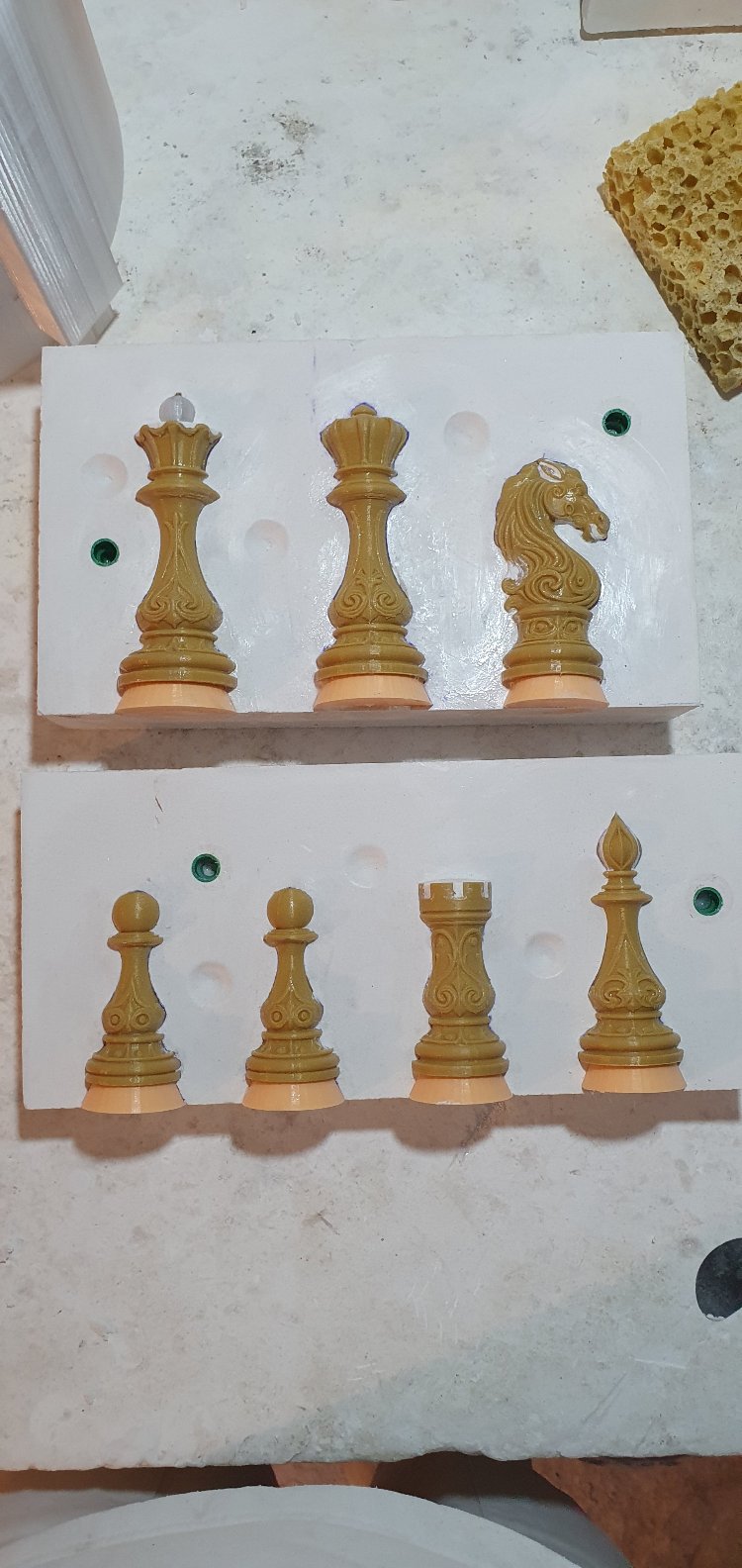 DEV SATRANÇ SETİ KALIBI