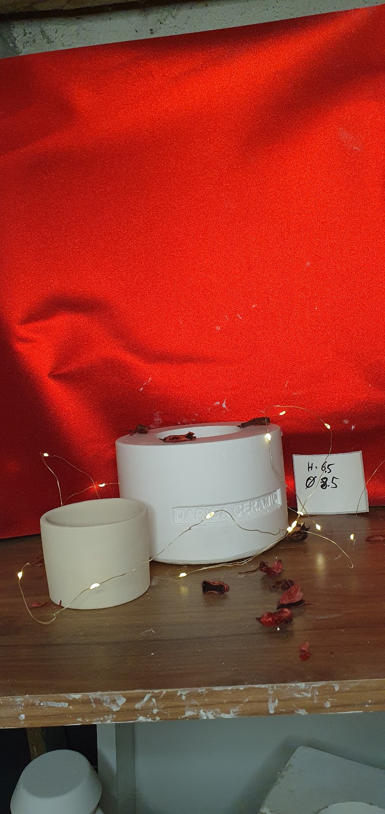 h 7.5 çap 8.5 altı oyuklu mug kalıbı
