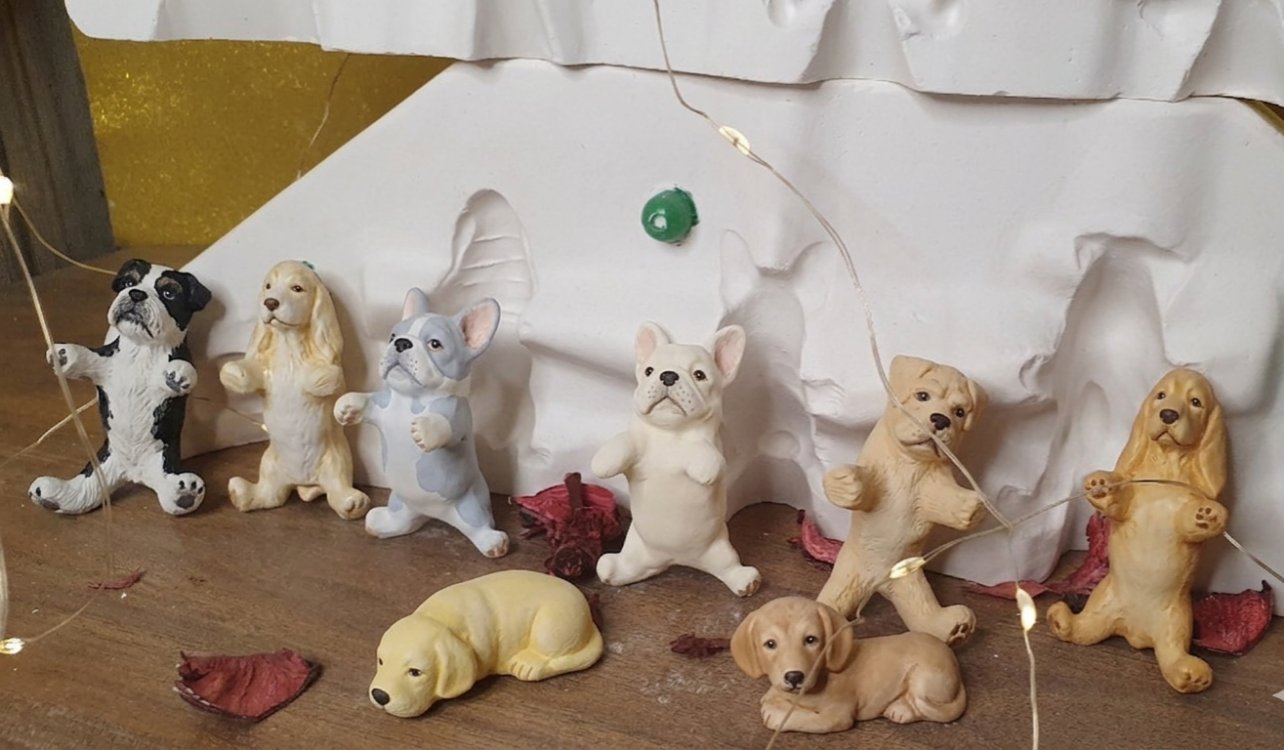 5 li köpek kalıbı