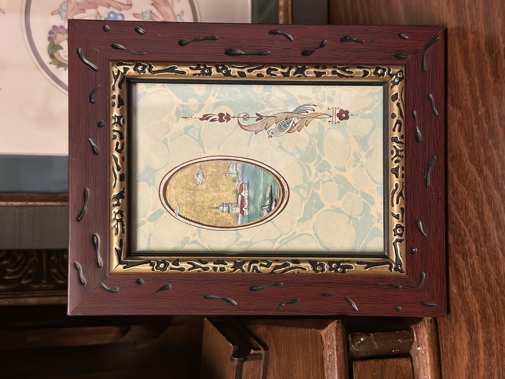 Kız kulesi masaüstü tablo (satıldı)