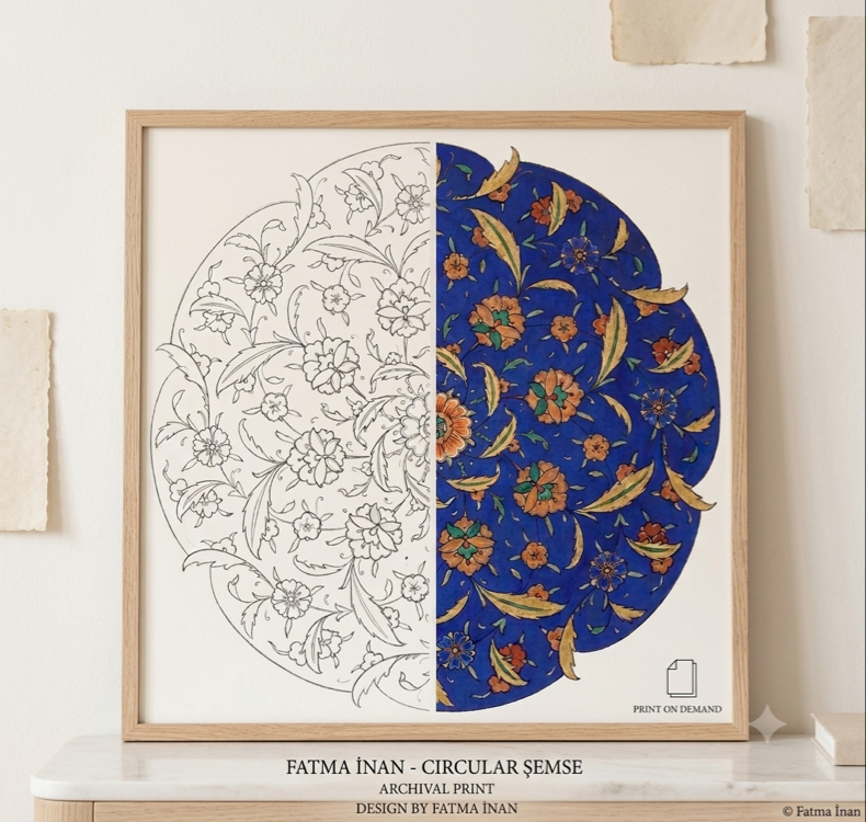 Şemse pano halkari desen 