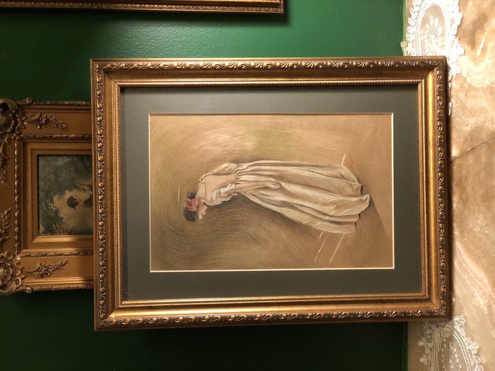 Soft pastel figür resim