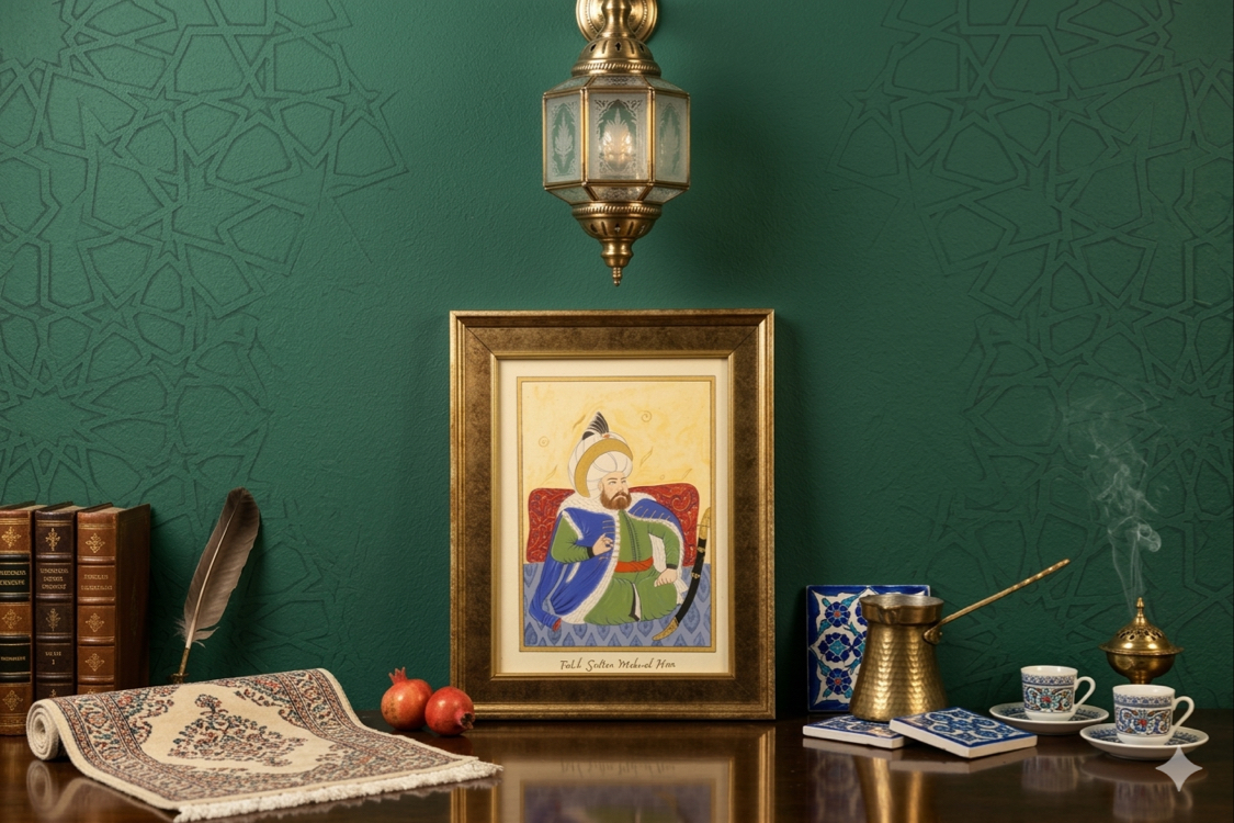 Fatih sultan Mehmed han minyatür