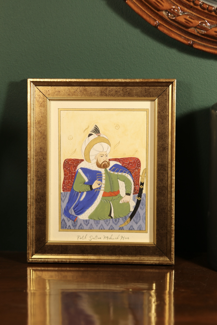 Fatih sultan Mehmed han minyatür