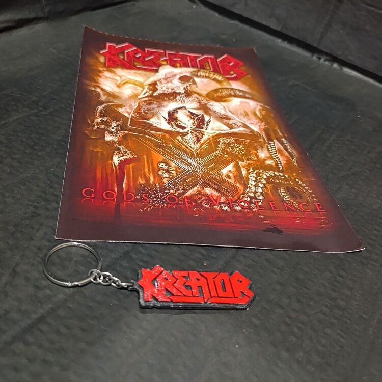 Kreator Anahtarlık poster