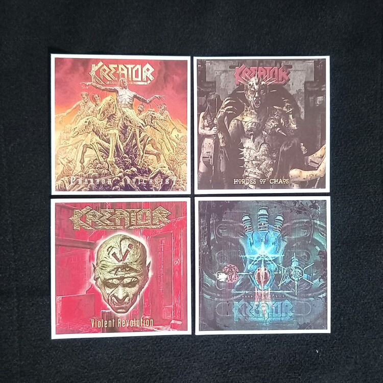 Kreator Fotokart Sticker Seti 