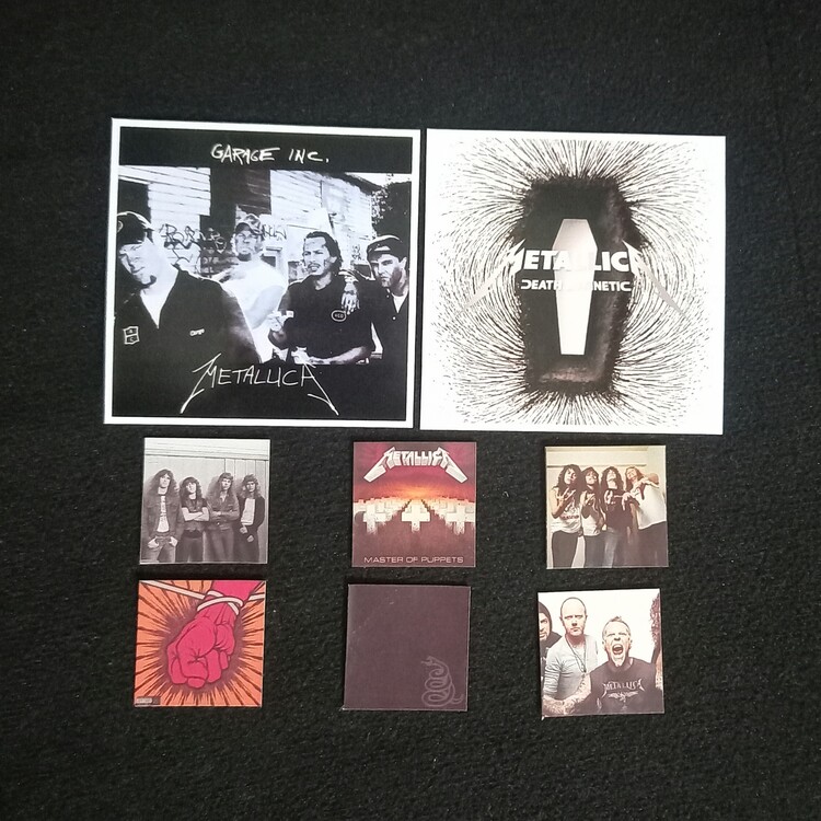 Metallica Fotokart Sticker Seti 