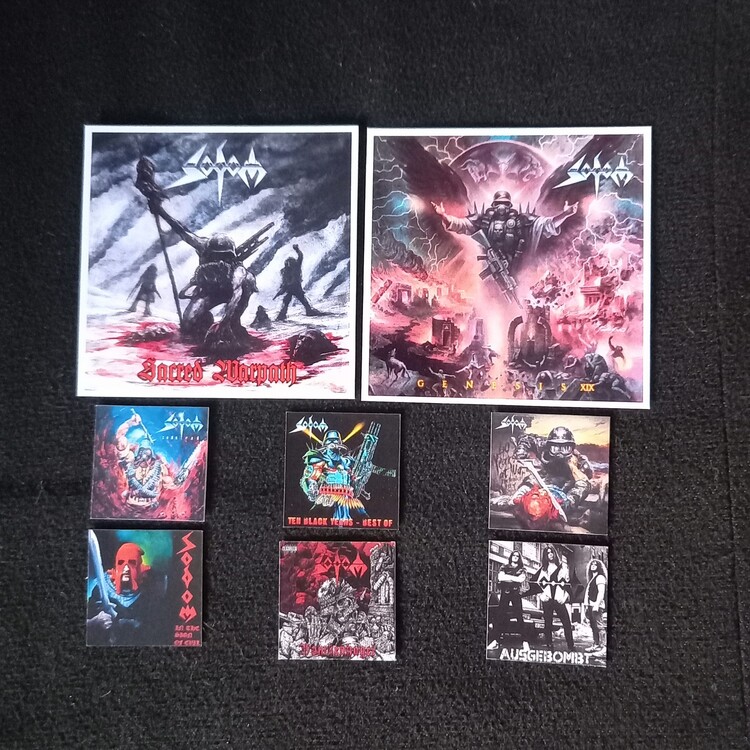 Sodom Fotokart Sticker Seti 