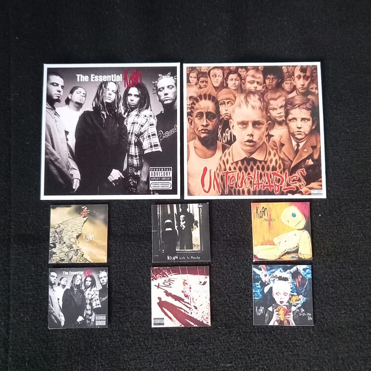 Korn Fotokart Sticker Seti