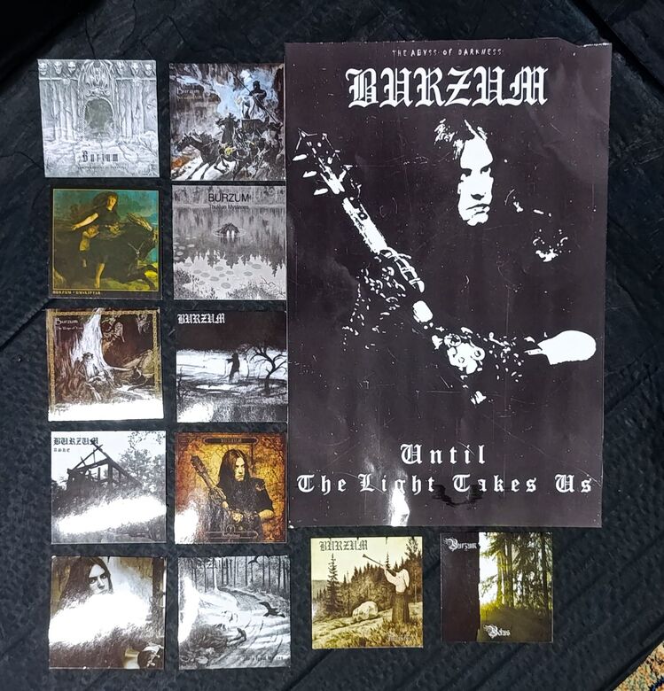 burzum sticker poster