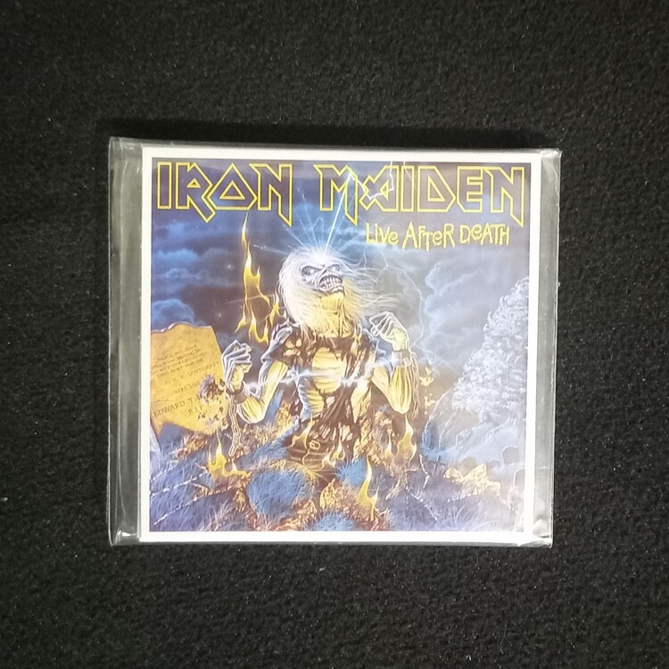 Iron Maiden Fotokart Sticker Seti