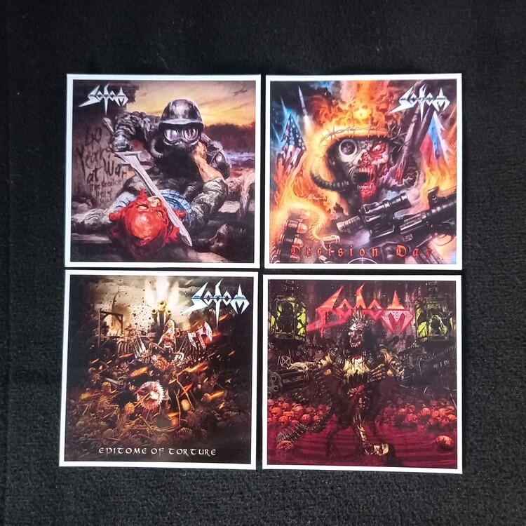 Sodom Fotokart Sticker Seti 