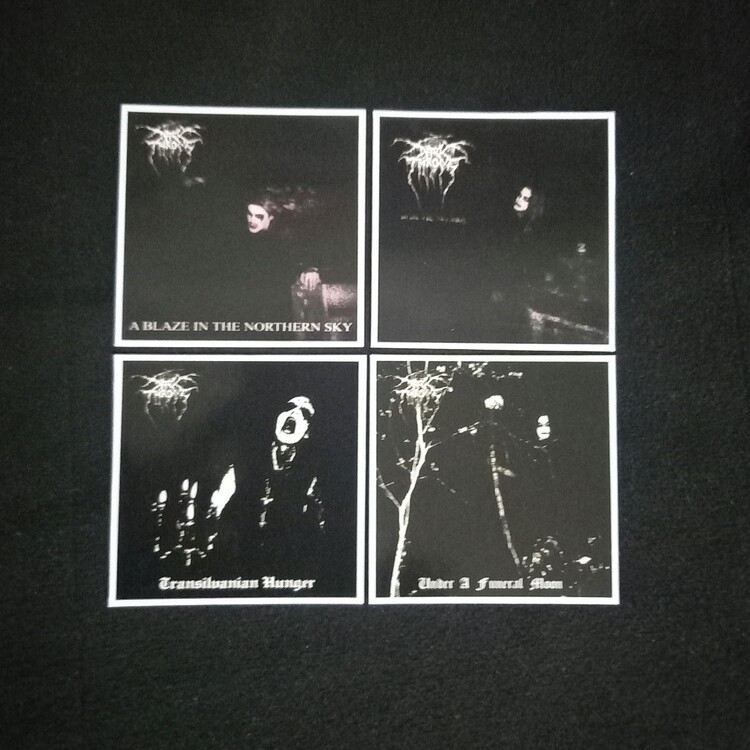 DarkThrone Fotokart Sticker Seti 