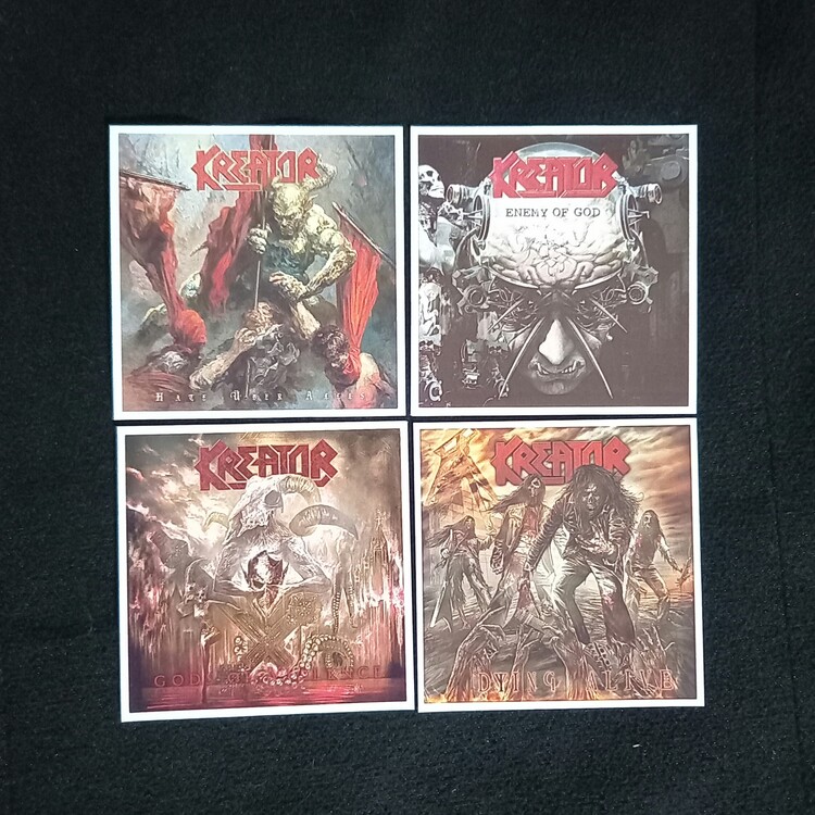Kreator Fotokart Sticker Seti 