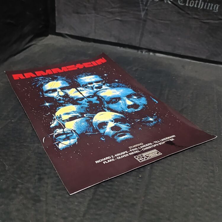 Rammstein Anahtarlık Poster