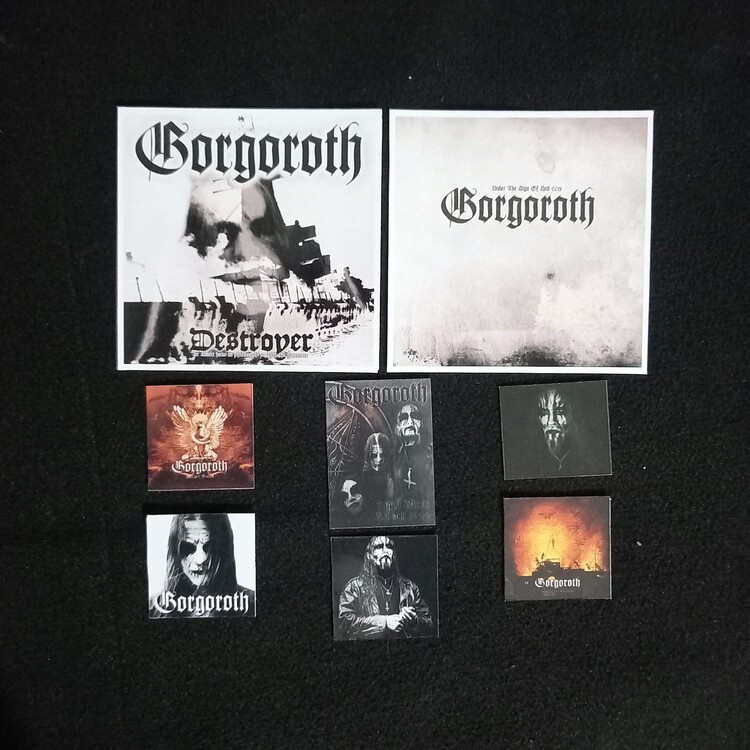 Gorgoroth Fotokart Sticker Seti