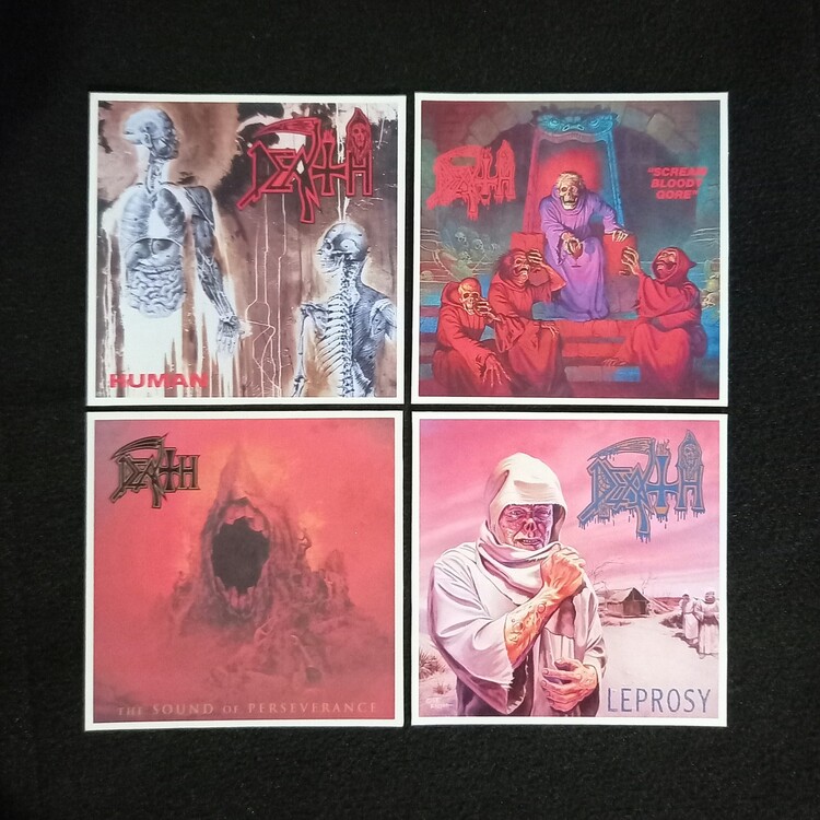 Death Fotokart Sticker Seti 