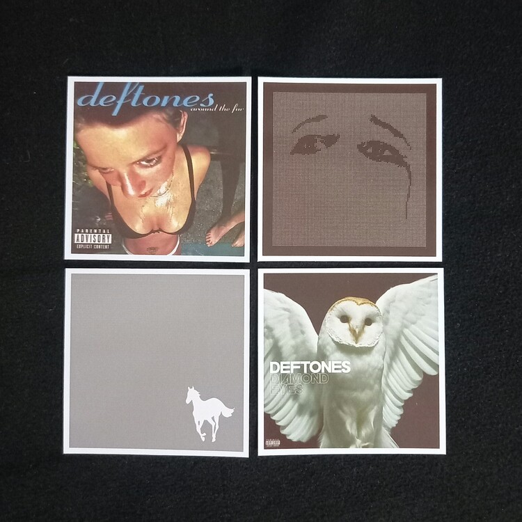Deftones Fotokart Sticker Seti