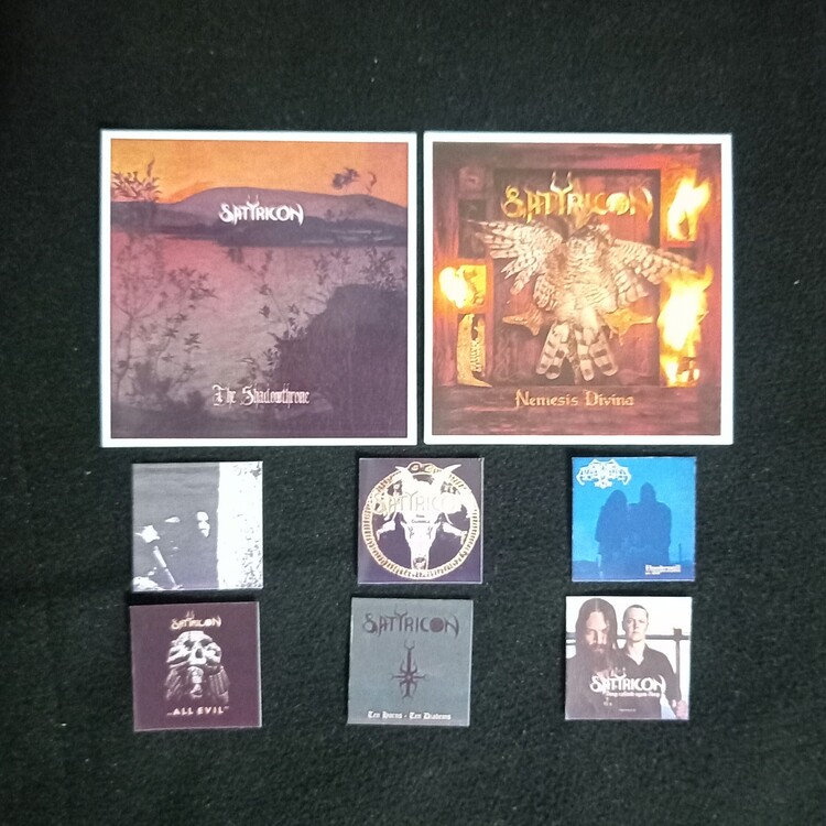 Satyricon Fotokart Sticker Seti