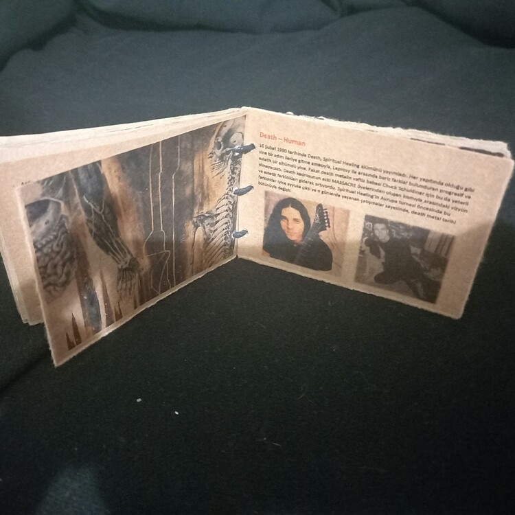 Death Special Özel Üretim Kitap