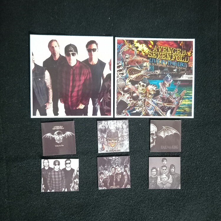 Avenged Sevenfol Fotokart Sticker Seti 