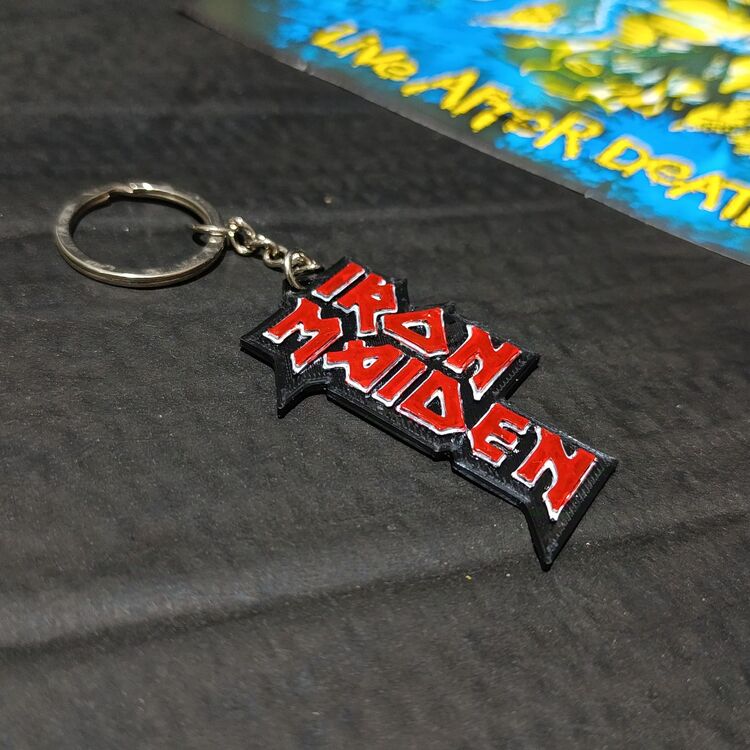İron Maiden Anahtarlık poster