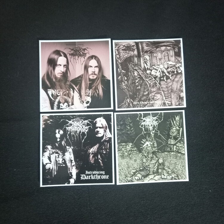 DarkThrone Fotokart Sticker Seti 