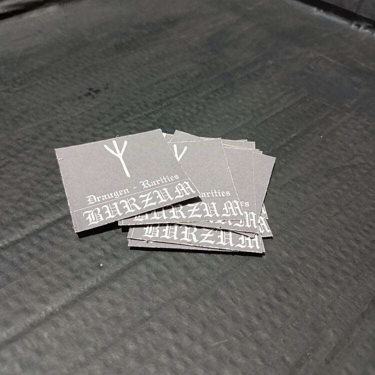 burzum sticker poster