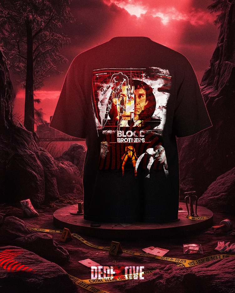 Brian: Crimson Mark Oversize T-shirt