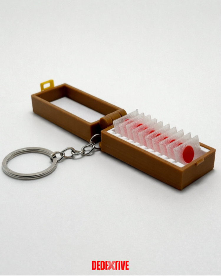 Dedextive Blood box anahtarlık