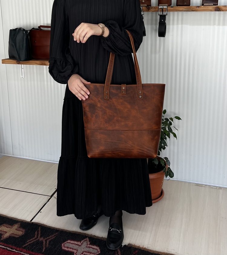HAKİKİ DERİ BÜYÜK TOTEBAG