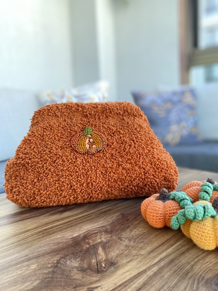 Peluş Burslu Çanta