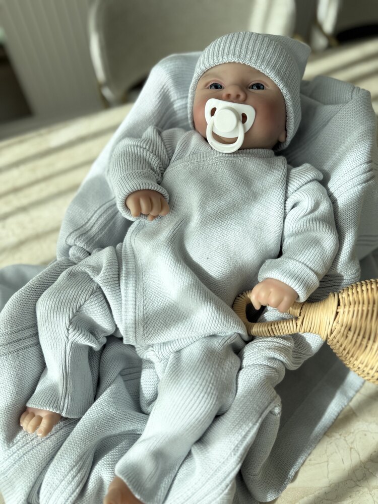 Yenidoğan erkek bebek hastane çıkış seti