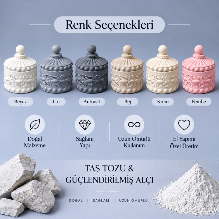 Dekoratif Takı Kutusu Nostarji