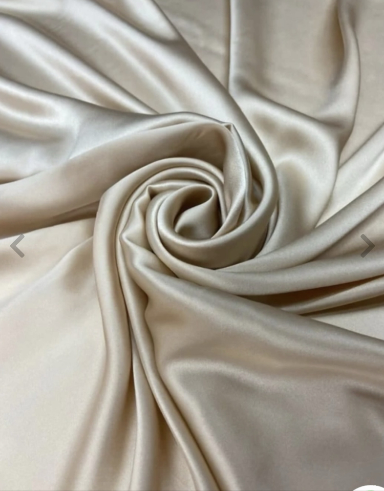 Bej (beige) Renk Dut ipeği yastık kılıfı