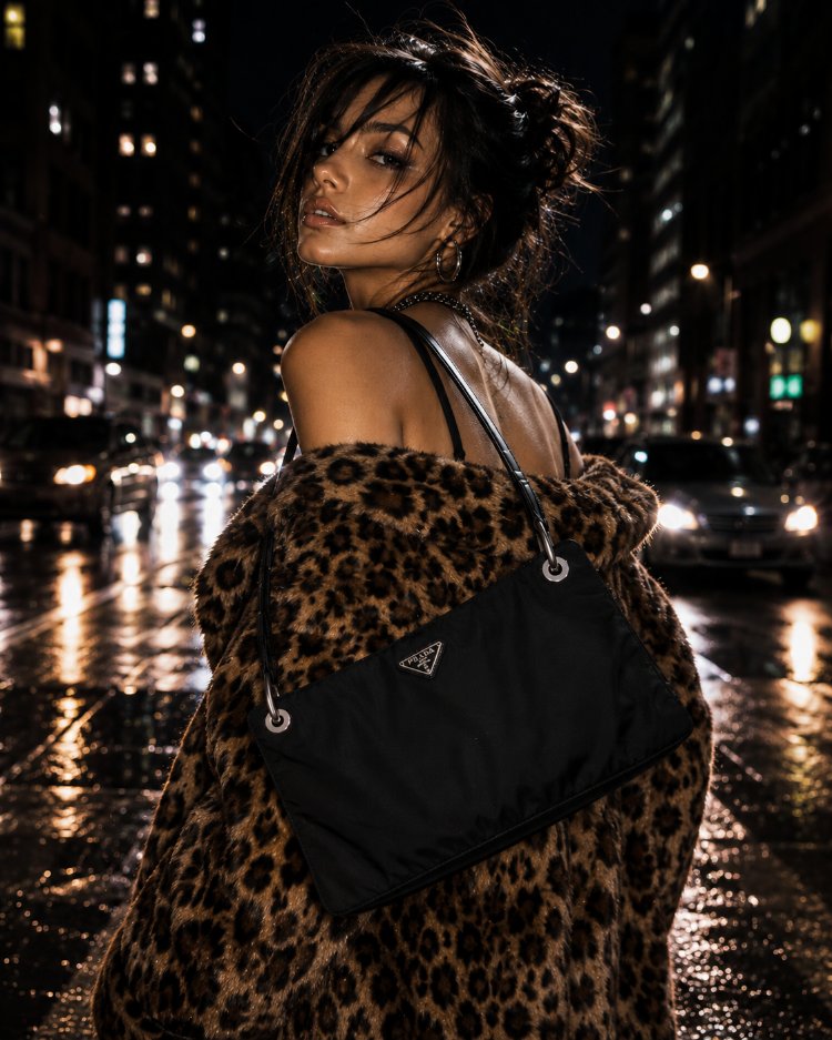 PRADA Nylon Shoulder Bag
