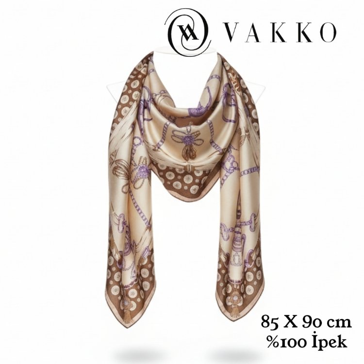 VAKKO İpek Eşarp & Fular