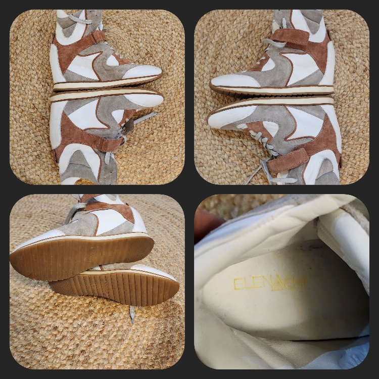 ELENA IACHI | Marta 2 Wedge Sneakers