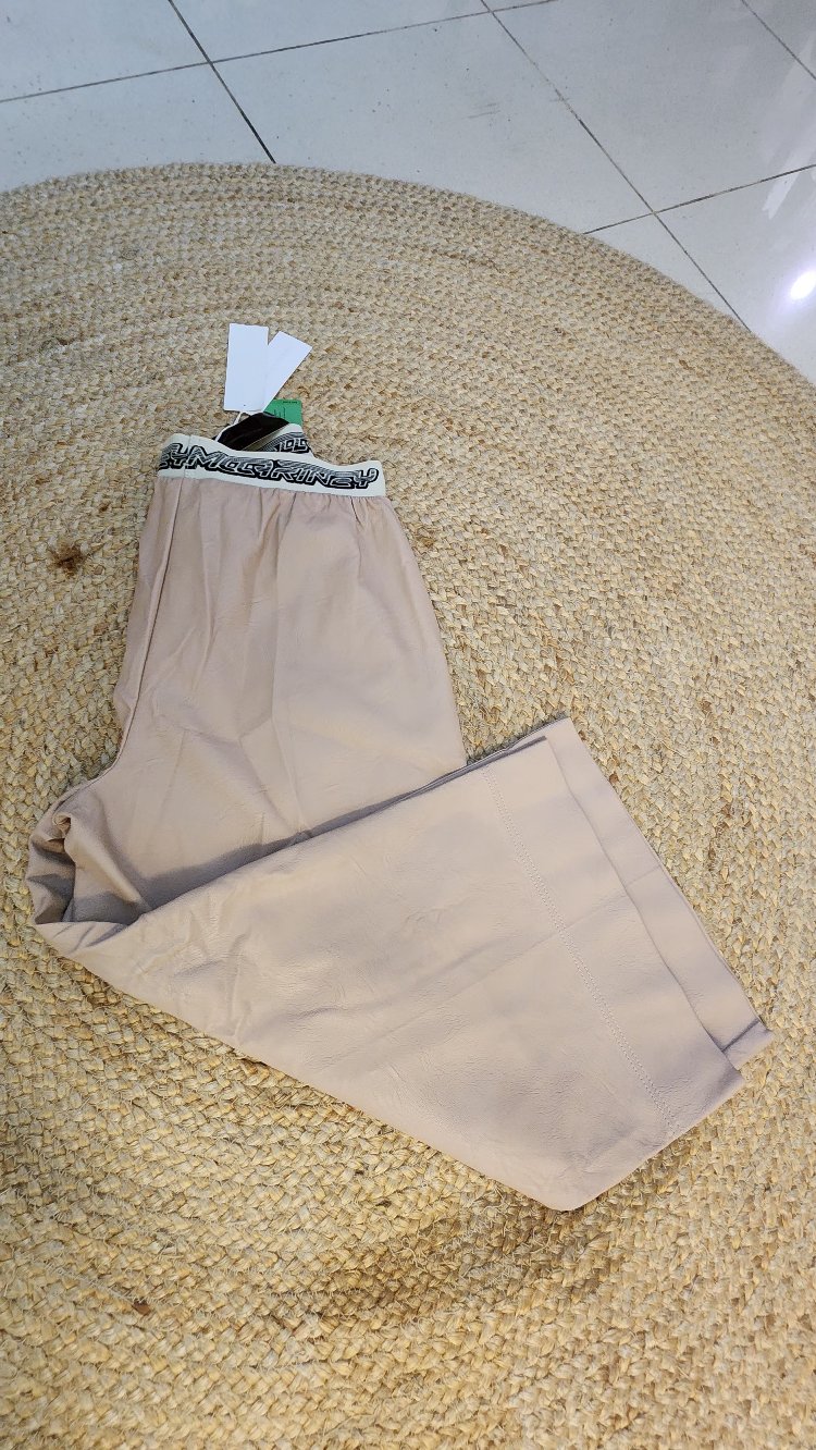 STELLA McCARTNEY | Geniş Paçalı Kısa Pantolon - Krem