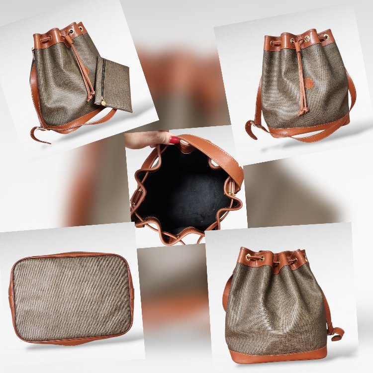 FENDİ Vıntage Monogram Bucket Bag